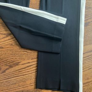 Wilfred Black Dress pants- racer stripe - Size 4